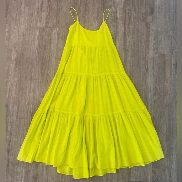 J.Crew Bow-Back Tiered Maxi Dress in Soft Gauze - Picture 3 of 13